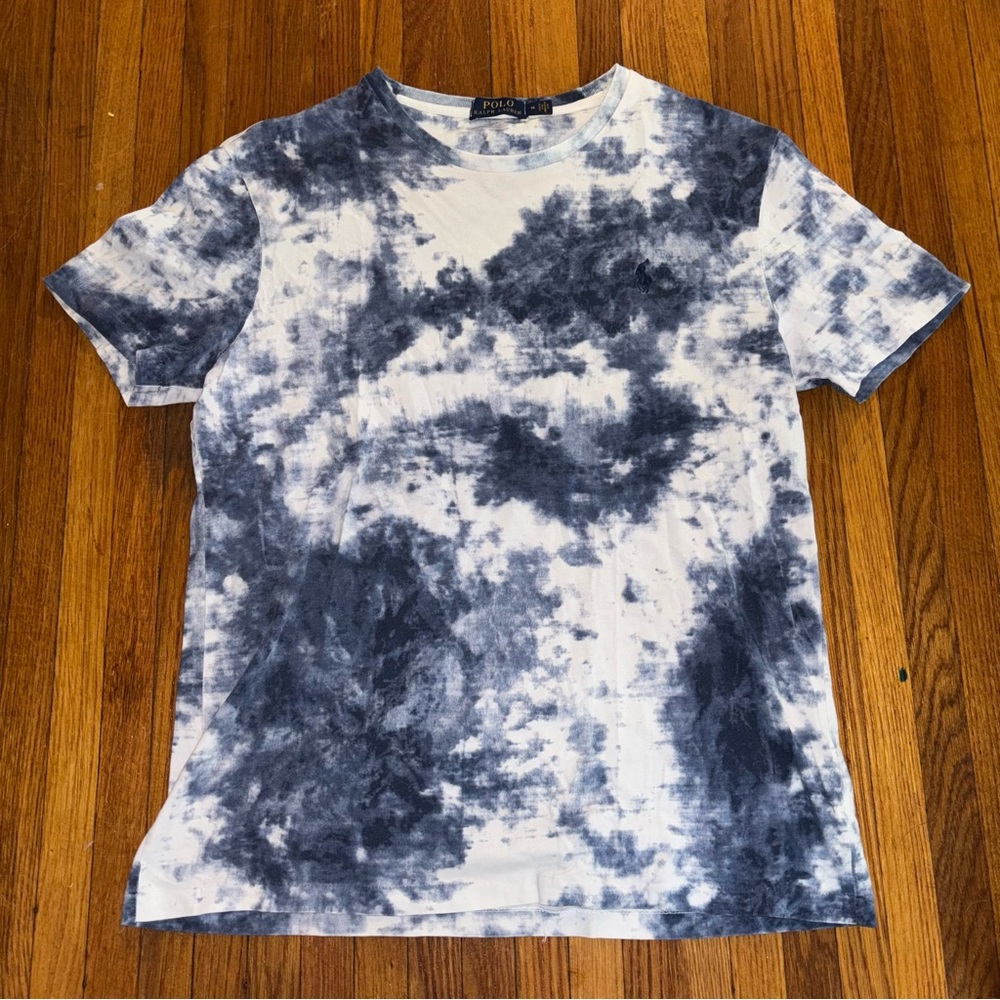Polo by Ralph Lauren Navy Tie-Dye Tee